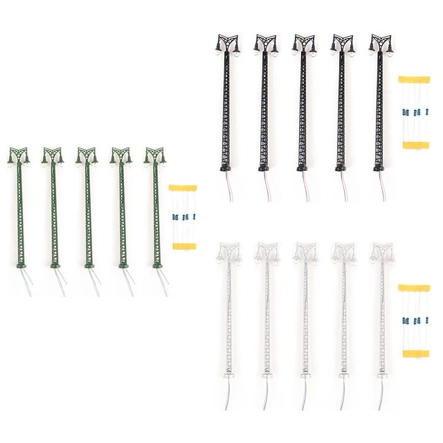 Produktbild von Widerstände Für 3V LED An 12-16V System – 6,5cm, 10/20/50 Stück Für Modellbeleuchtung