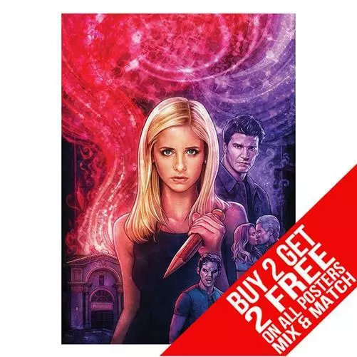 Buffy The Vampire Slayer Bb1 Poster Art Print A4 A3 Size - Buy 2 Get Any 2 Free
