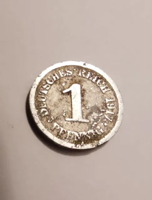 1 Pfennig Deutsches Reich 1917