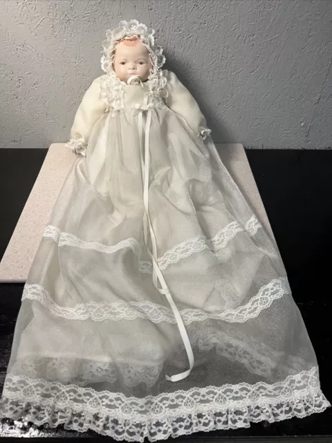 29” Extra Large antique bisque head German Grace S Putnam Bye Lo Baby Doll  1923