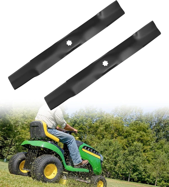 John Deere Tractor Decals - 10 Piece Yellow & Green Layered Flame Sticker Set For Lawn Mowers & Garden Tractors