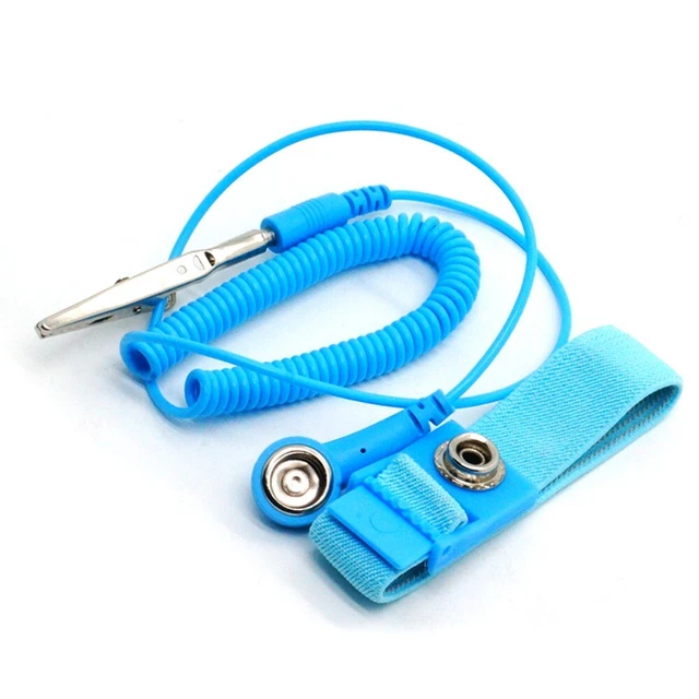 REPAIR WIRELESS CLIP Anti Static Antistatic ESD Wrist Strap Discharge ...