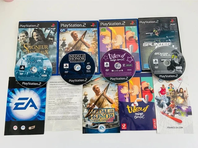 Lot de 6 Jeux PS2 HS Rayés à Restaurer - Playstation 2 - PAL | eBay