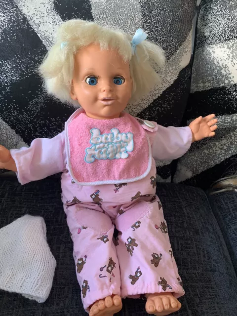 Baby talk clearance doll 1985