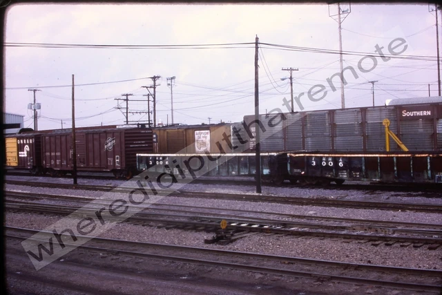 Original Slide VULCAN MATERIALS CO VMMX 3006 Gondola Proviso ILL 10-84