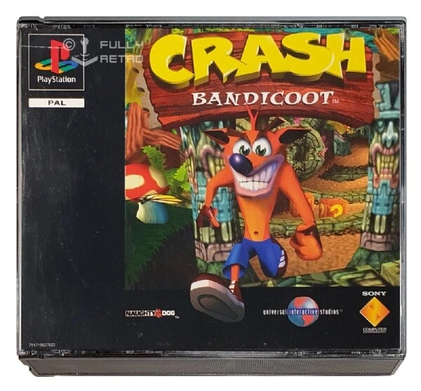 CRASH BANDICOOT (BIG BOX VERSION) (PS1 Game) 1 Playstation B £33.21