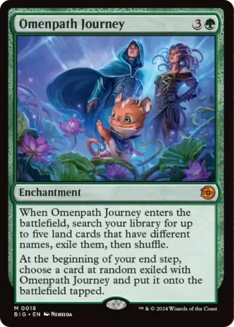 Omenpath Journey [Outlaws Of Thunder Junction] - Magic: The Gathering - NM