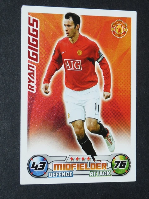 Ryan Giggs Manchester united 1999 Fiche KOP Football rare card carte