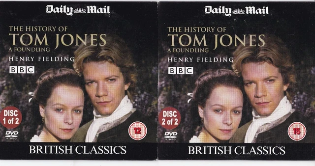 THE HISTORY OF TOM JONES A FOUNDLING ( 2 DAILY MAIL Newspaper DVD's