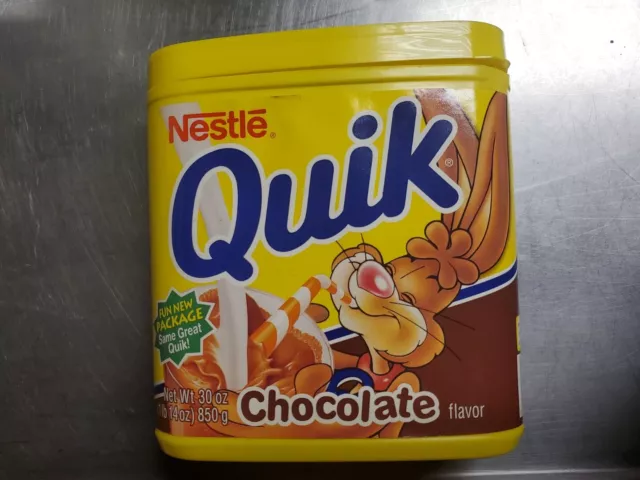 VTG 1983 Nestle Quik Chocolate Flavored Milk Win Atari 800 Home