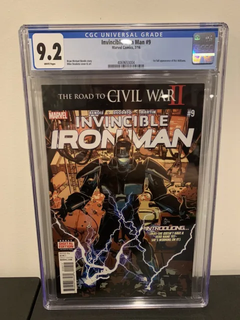 Invincible Iron Man 9 CGC 9.2
