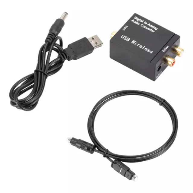 Bluetooth Digital to Analog Audio Converter Optical Toslink to Analog L/R Audio