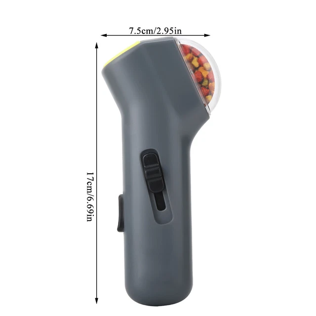 Dog Pet Treat Launcher Pet Interactive Snack Food Giving Training Feeder Toy HB0