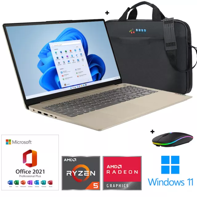 Lenovo Notebook 15,6" FHD│AMD Ryzen 5│HEXA-CORE│bis 40GB RAM│bis 2TB SSD│Win 11