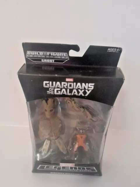 Marvel Legends Guardians of the Galaxy Rocket Raccoon Groot Toy Action Figure