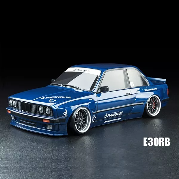 MST BMW E30RB 1:10 RC Body Shell, Clear Unpainted, F-194mm - R-197mm #720022