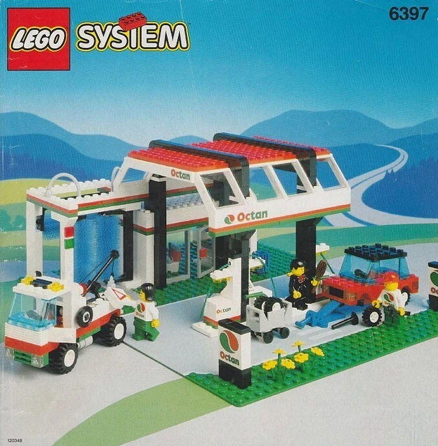 LEGO Town Gas N' Wash Express (6397) (Vintage)