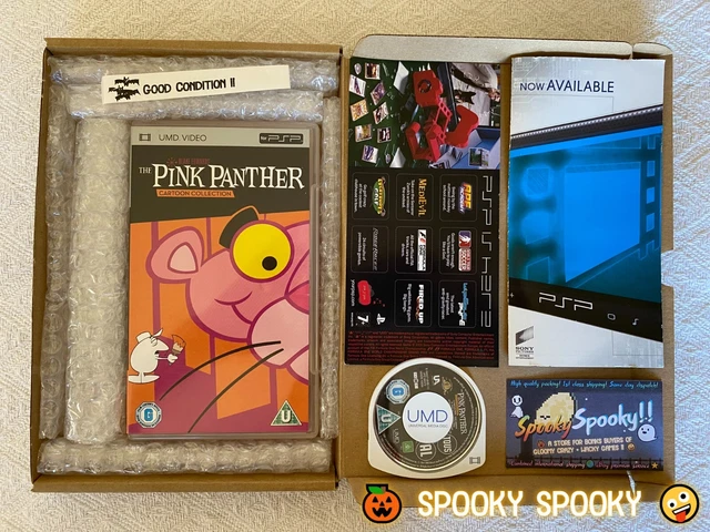 THE PINK PANTHER Cartoon Collection (PSP UMD) UKV! VGC! HQ Packing! 1st ...