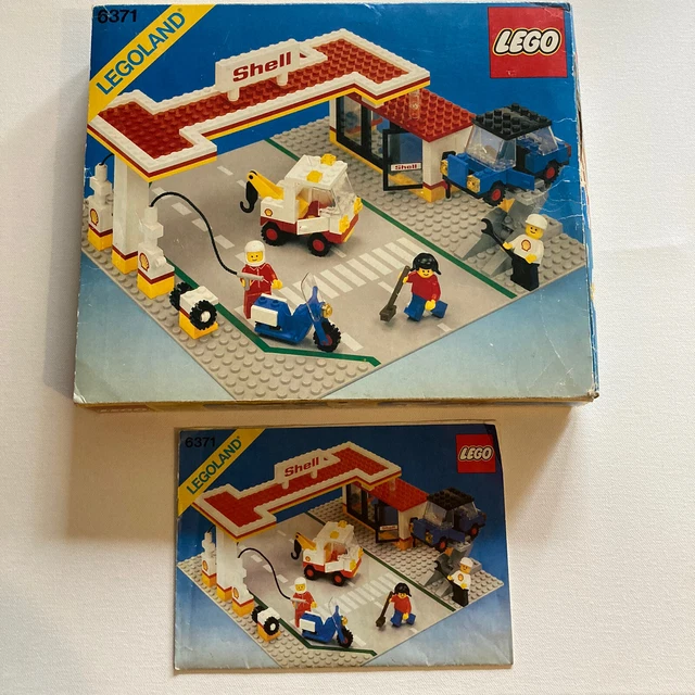 LEGO 6371 STATION Service Full Set Vintage EUR 110 00 PicClick FR