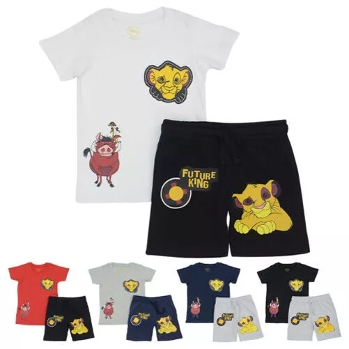 Disney T-Shirt Corto Set Future King Ragazze Maglietta e Pantaloncini