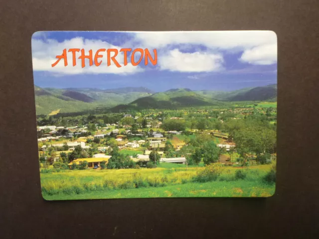Retro Australian Postcard- Atherton, Qld Aerial View
