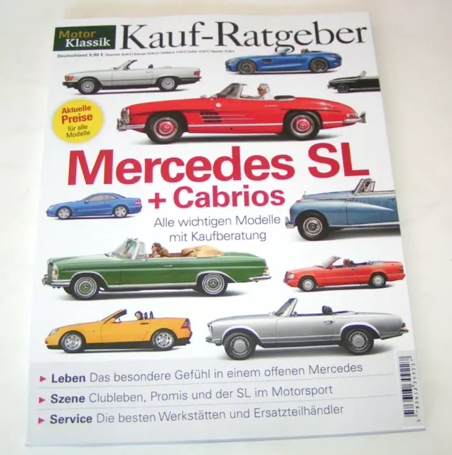 KAUF-RATGEBER MERCEDES SL Cabrios All Important Models With Purchase $49.99  - PicClick AU
