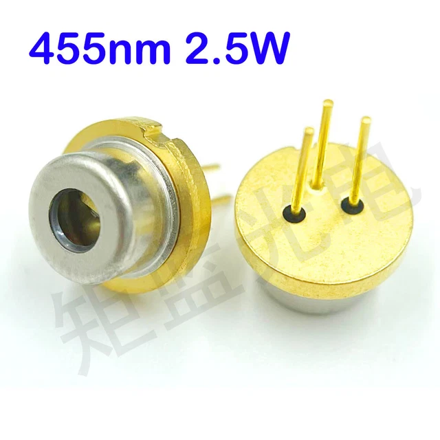 Nichia NDB7B77 Blue 455nm 2.3W 2.5W Laser Diode with Optical Fiber