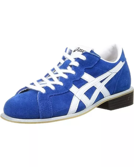 ASICS WEIGHT LIFTING Shoes 727 Blue White Free Shipping From