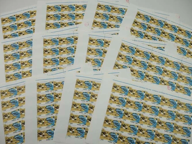 2003 Rumänien; 300 Serien FIFA, postfrisch/MNH, MiNr. 5780/84, ME 1200,-