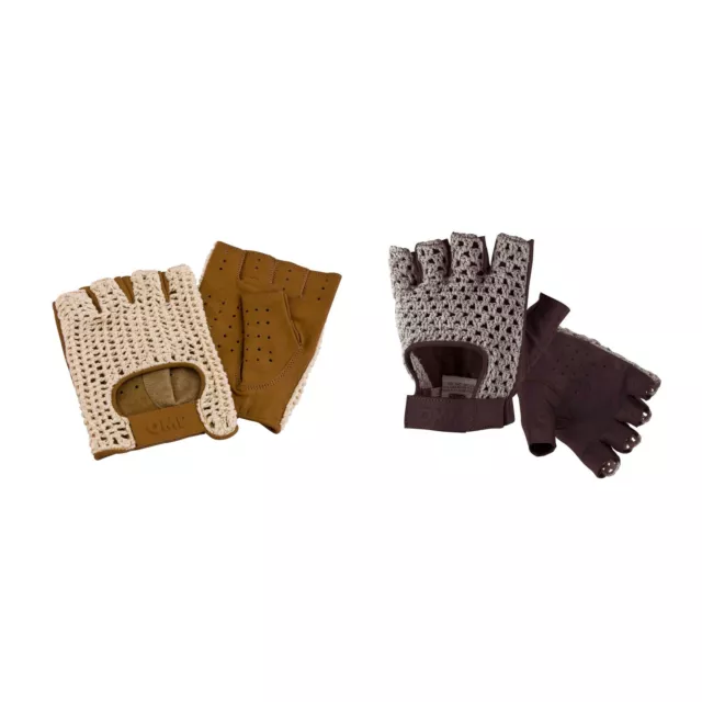 OMP Tazio Stringback Classic / Vintage Fingerless Driving Gloves