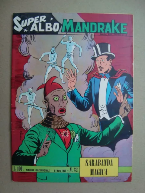 super albo (mandrake) n°32 ed.spada 1963