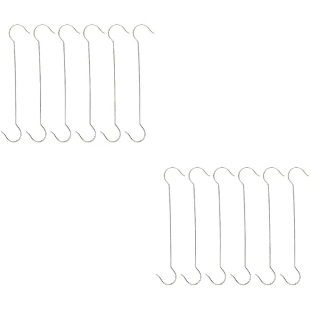 Ganci Murali Per Fioriere - 2 Pezzi In Metallo, Resistenti, Per Piante, Lanterne, Decorazioni Esterne - Foto 12