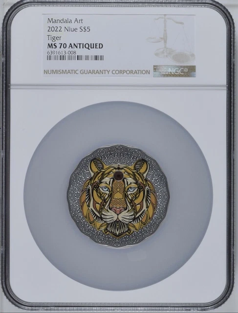 Anubis Gods Of Anger 2019 2Oz Ultra High Relief Silver Coin Niue Ngc Ms70