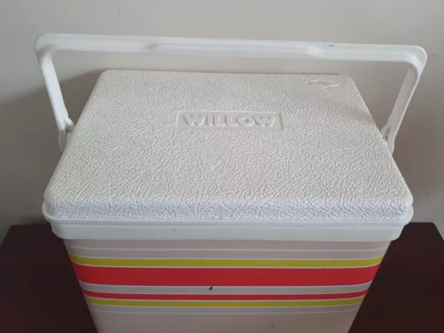 Vintage Collectable Willow Sportsman Esky Small 6 Pack Retro Metal Cooler 3