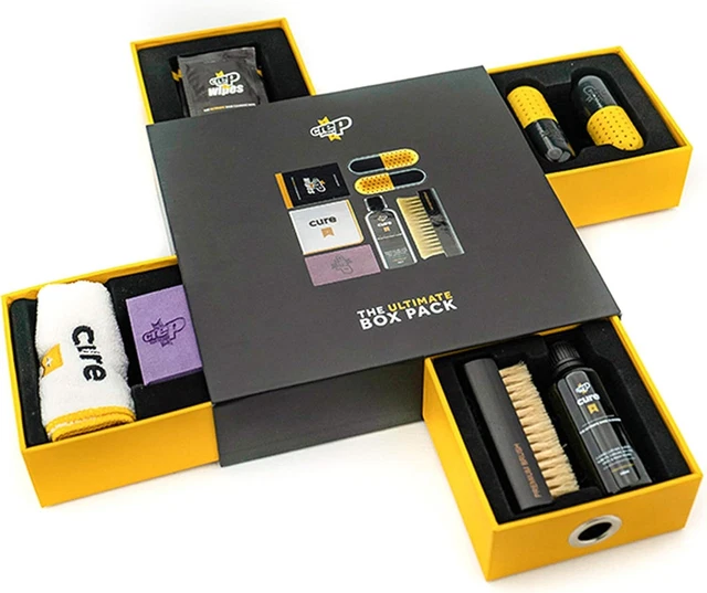 Premium Complete Sneaker Care Kit: Cleaner, Wipes, Brush & More - For All Shoes