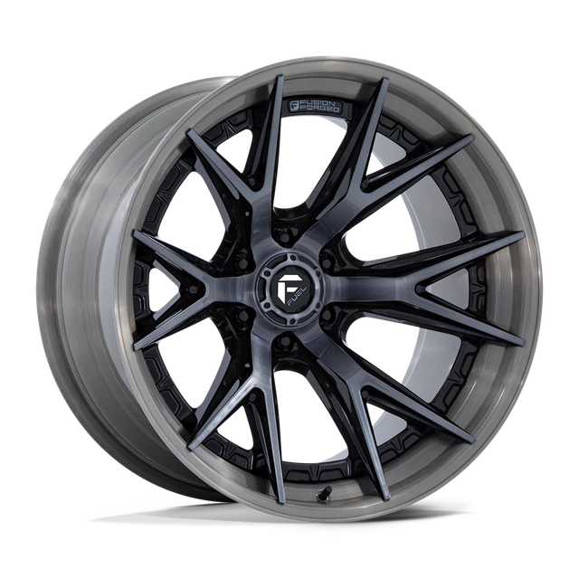 22 INCH BLACK Wheels Rims Fuel Catalyst 22x12 6x5.5 GMC Sierra