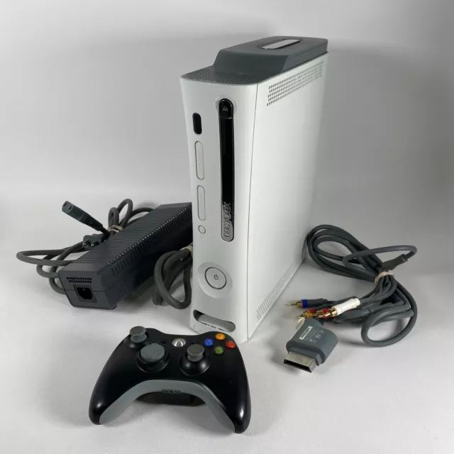 Buy the Xbox 360 FAT 60GB White Console Bundle Controller & Games #4