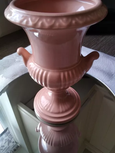 Dartmouth Devon Pottery Vase Pink