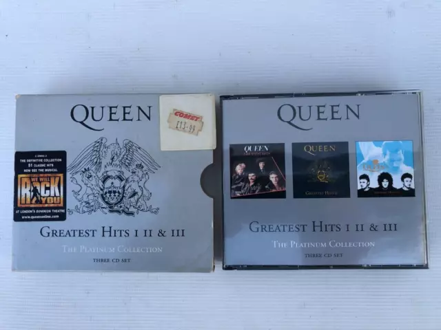 Queen : Greatest Hits I II & III: The Platinum Collection CD 3 discs (2000)