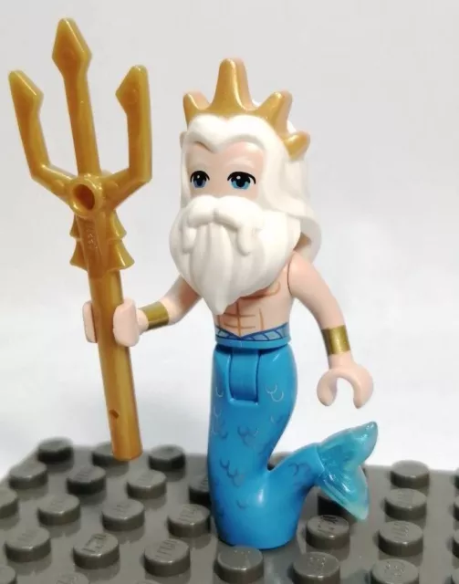 LEGO Disney Princess King Triton with Harpoon dp152 Mermaid King
