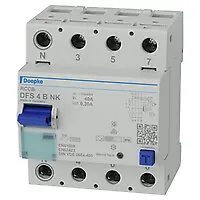 Doepke DFS 4 063-4/0,30-B NK - Interruptor de protección contra fallos - Tipo B - IP20