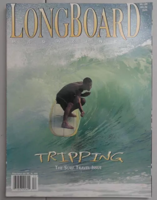 Longboard Magazine Dec/Jan 1995/1996 Tripping - The Surf Travel Issue