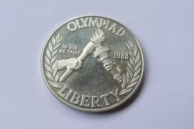 1 Dollar USA 1988 S Olympische Sommerspiele Seoul 1988, silver coin