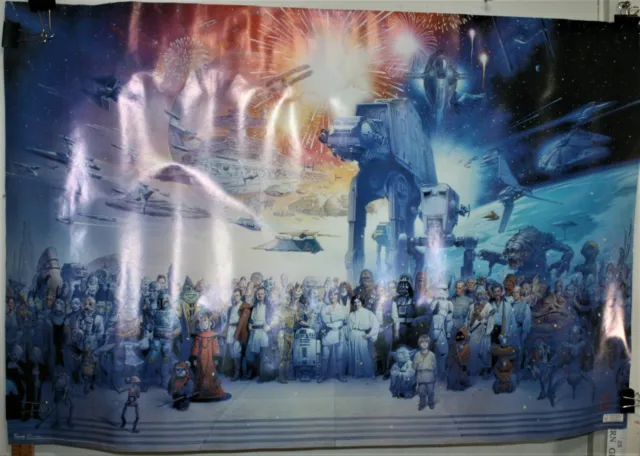 Poster Star Wars Galaxy 22"X33" Trends International 6263 Tsuneo Sanda 2010