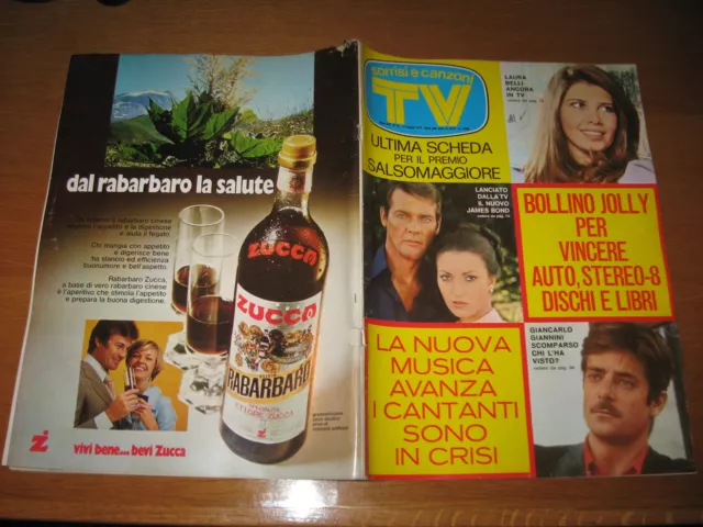 Tv Sorrisi E Canzoni=1973/19=James Bond 007=Laura Belli=Jet=Giancarlo Giannini=