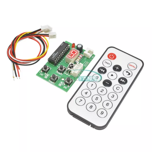 Stepper Motor Driver Controller Board Speed Adjustable with Remote Control RC 2