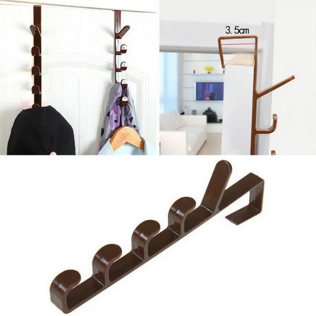 Appendiabiti supporto tappo porta armadio da cucina scaffale vestiti appendiabiti da stoccaggio H_H7