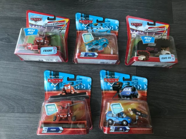Disney Pixar CARS Diecast Car Mega Size Deluxe Choose Your Character Brand New