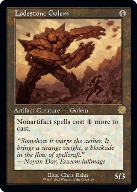 x1 Lodestone Golem The Brothers War: MTG #29 MAGIC