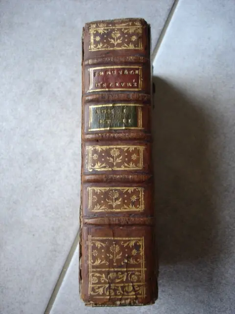 livre ancien 1774 Jérusalem délivrée Poème du Tasse Vol 1 et 2